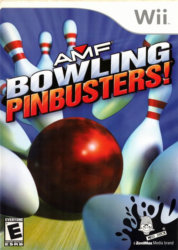 AMF Bowling Pinbusters box art for Wii